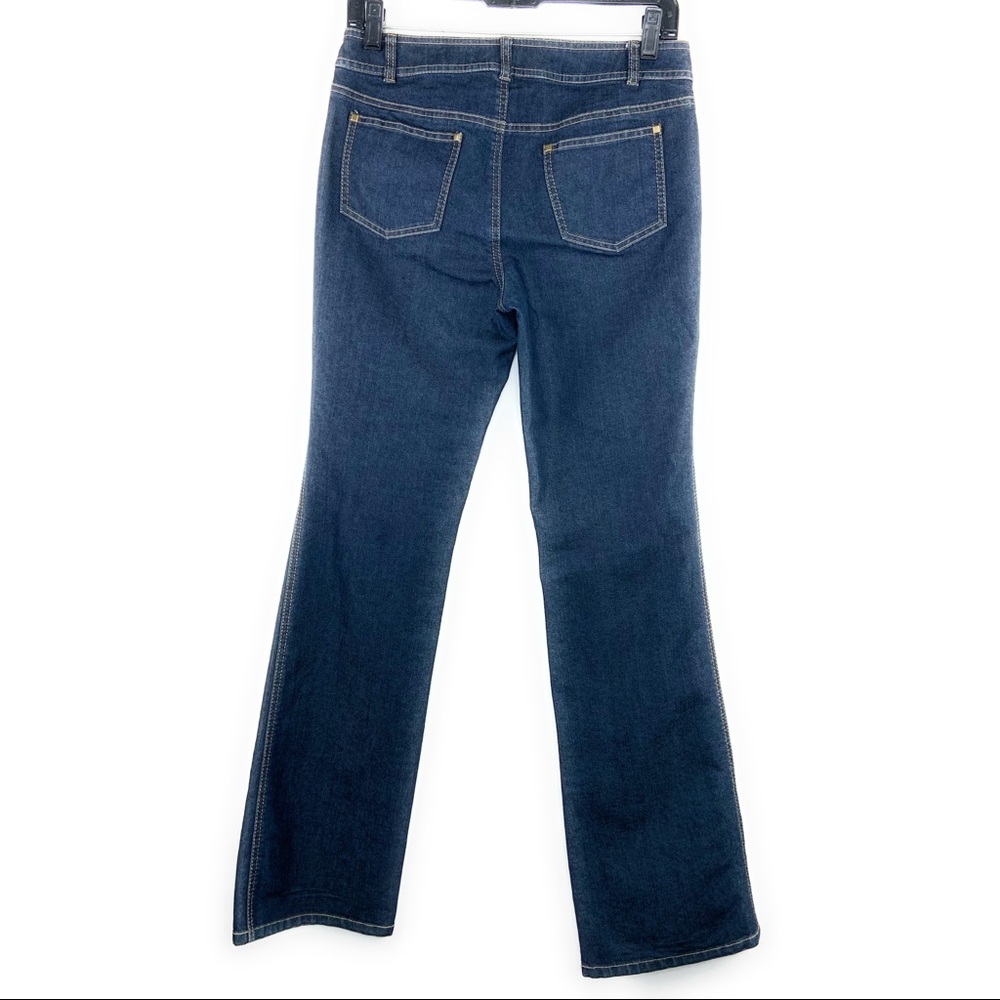 Lafayette 148 Flare Dark Wash Jean - Picture 5 of 7